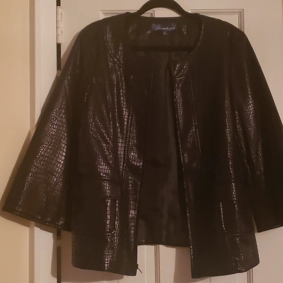 Susan Graver Style Jacket Sz Med - Picture 4 of 8